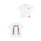 Evisu T Shirts Casual Versatile Unisex T Shirts