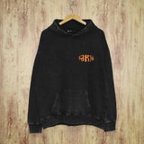 Purple Brand Distressed Hoodie Fashion Old Loose Hooded Sweater