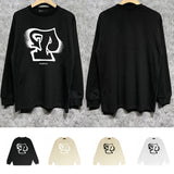 Purple Brand Long Sleeve T-Shirt Fashion Loose Long Sleeve Top