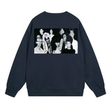 Stussy Sweatshirts Crew Neck Fleece Sweater