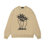 Purple Brand Sweatshirt Loose Crew Neck Sweater