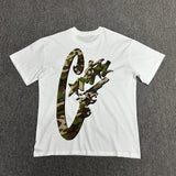 Corteiz T Shirt Vintage Printed Men and Women Loose Casual