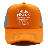 Stussy Hat Sun Cap Summer Print Baseball Cap Casual Sun Cap Outdoor