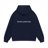 Purple Brand Hoodie Fashion Loose Hooded Sweater