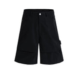 MIJKO Men Shorts Men's and Women's Same Tie Design Seven-Point Shorts