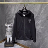 CHH Chrome Heart Hoodie Autumn Winter Crowe Hot Diamond Cross Hooded Sweater Loose