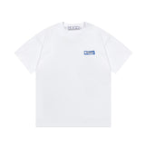 Off White T Shirts OW Graffiti Arrow Pattern Crew Neck Pullover Short Sleeves