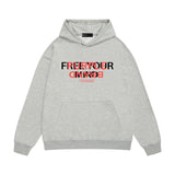 Purple Brand Hoodie Fashion Loose Hooded Sweater