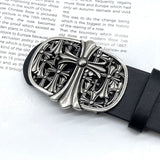 Chh Chrome Heart Belt Cross Hexagram Vine