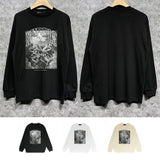 Purple Brand Long Sleeve T-Shirt Fashion Loose Long Sleeve Top