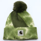 Carhartt Hat Tie-dye Knitted Hat Cold Hat