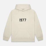 Fog Essentials Hoodie Flocking Logo '1977'kua Loose Fleece Sweater