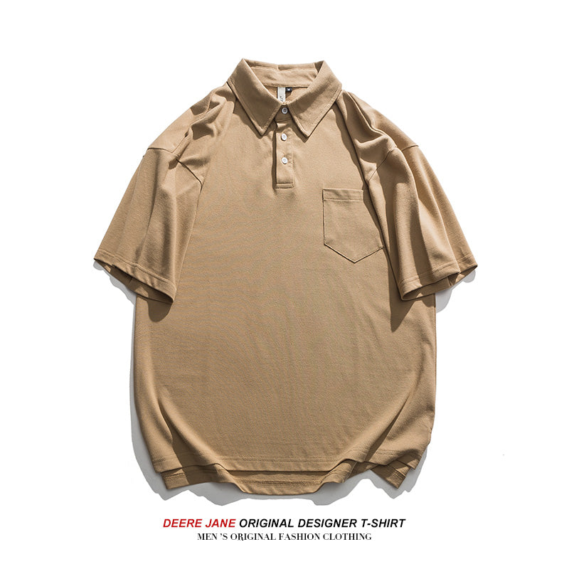 Men T-Shirts Summer Short Sleeve Men's Loose All-Matching
