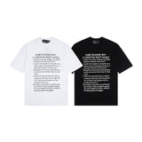 ERD T Shirts Short Sleeve Logo Cartoon Print Loose