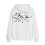 Amiri Hoodie AMI letter logo print hooded sweater