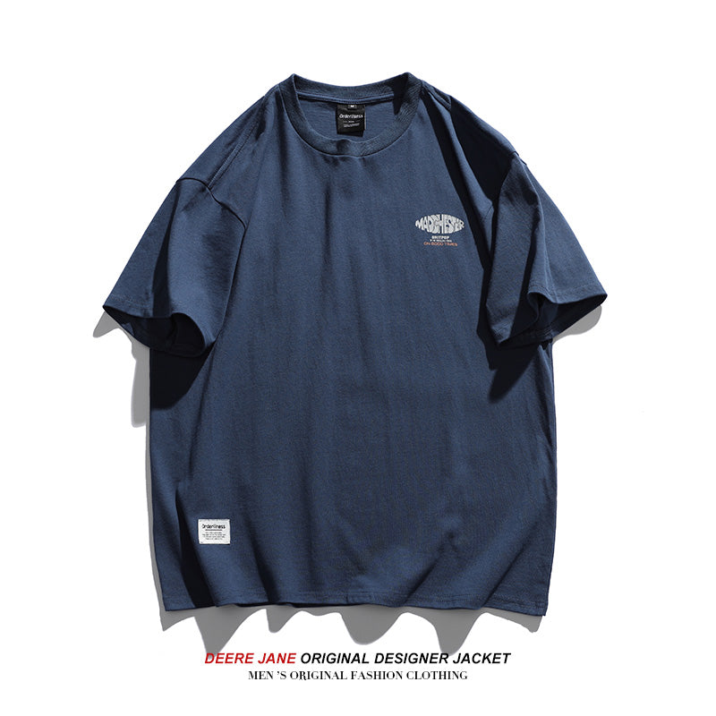 Men's T-Shirts Summer Short-Sleeved T-shirt Men's Loose Casual