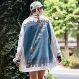Men Vintage T-Shirts SAINT MICHAEL Vintage High Street Loose Casual T-Shirt
