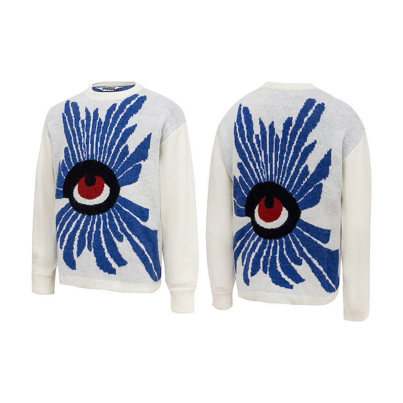 House Of Errors Sweater Casual Knitted Sweater Autumn/Winter Pullover