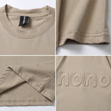 Men T-shirt Summer Cotton Short Sleeve T-shirt Men's Loose All-Match
