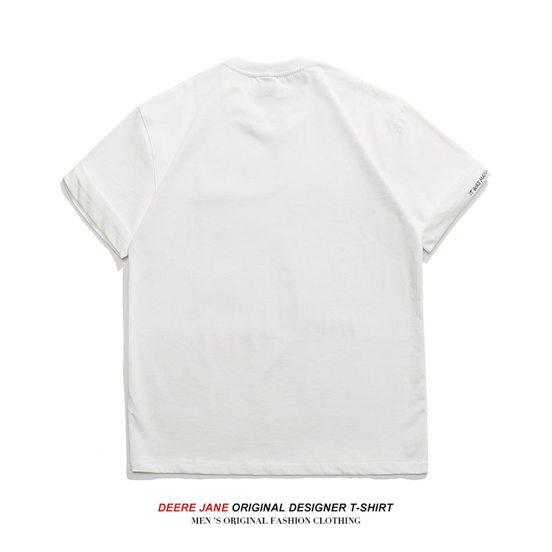 Men's T-Shirts Summer Short-Sleeved T-shirt Men's Loose All-Matching