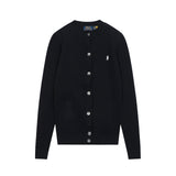 Ralph Lauren Knitted sweaters small twist knitted cardigan polo solid color crew neck