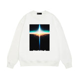 Purple Brand Sweatshirt Loose Crew Neck Sweater