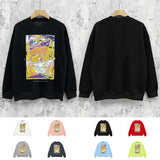 Purple Brand Sweatshirt Loose Crew Neck Sweater