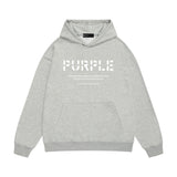 Purple Brand Hoodie Fashion Loose Hooded Sweater