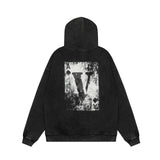 Vlone Hoodie autumn and winter playing card pattern