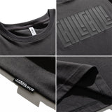 Men's T-Shirts Summer Short-Sleeved T-shirt Men's Loose Brown Casual