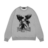 Purple Brand Sweatshirt Loose Crew Neck Sweater