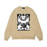 Purple Brand Sweatshirt Loose Crew Neck Sweater