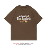 Men's T-Shirts Summer Short-Sleeved T-shirt Men's All-Match Couple Student Loose