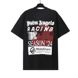Palm Angels T Shirts singing joint alphabet short-sleeved t-shirt