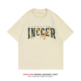 Men T-Shirts Summer Short-Sleeved T-shirt Men Loose Cotton Half Sleeves