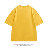 Men's T-Shirts Summer Short-Sleeved T-shirt Men's Loose All-Match White Casual