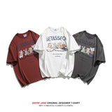 Men's T-Shirts Short-Sleeved T-shirt Men's Summer Couple Casual Loose