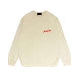 Purple Brand Long Sleeve T-Shirt Fashion Loose Long Sleeve Top