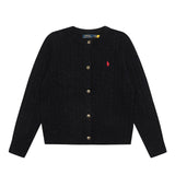 Ralph Lauren Knitted sweaters RL pips yarn knitted twist sweater cardigan