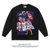 Nba Long Sleeve Shirt Loose Cotton Fashion