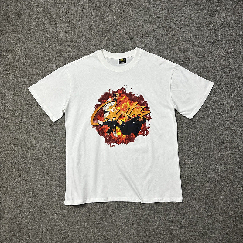 Corteiz T Shirt Crew Neck Casual Loose Half Sleeve