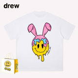 Drew T Shirts Smiley T-shirt Rabbit Print