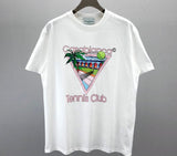 Casablanca T Shirts Fashion Casual Crew Neck Tee