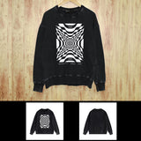 Purple Brand Distressed Sweatshirt Retro Vintage Crew Neck Sweater