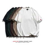 Men T-Shirts Summer Short Sleeve T-shirt Loose Half Sleeve