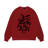 Purple Brand Sweatshirt Loose Crew Neck Sweater