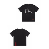 Evisu T Shirts Casual Versatile Unisex T Shirts
