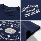 Men's T-Shirts Summer Short-Sleeved T-shirt Men's Loose