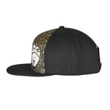 Trendy flat brimmed hat ancient greek mythology medusa
