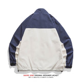 Men Jacket Spring Multicolor Jacket Men's Loose All-Match Casual